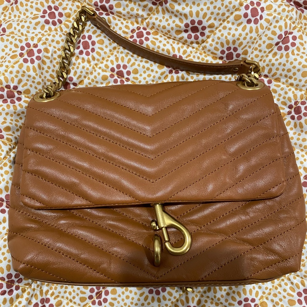 Brown over the shoulder